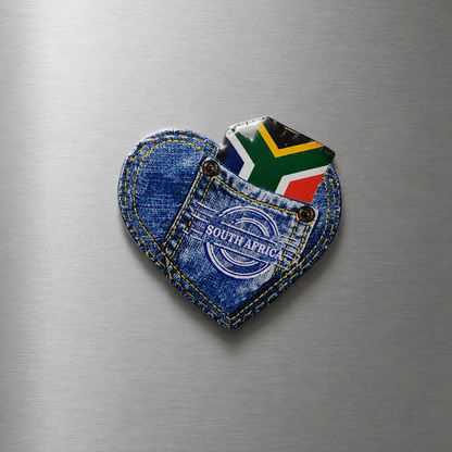 Acrylic Magnet Denim Pocket 