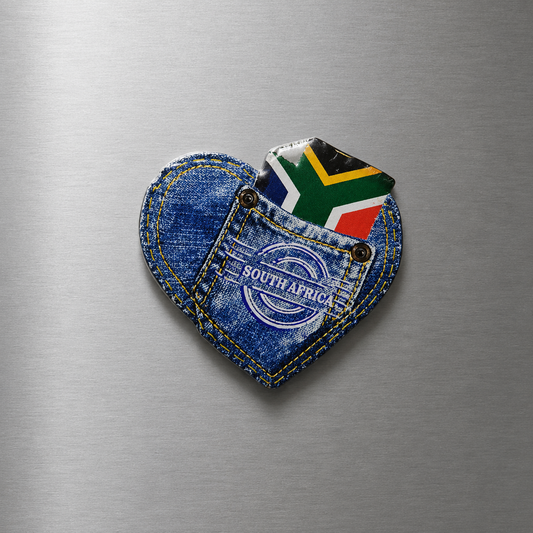 Acrylic Magnet Denim Pocket - Sharon's Factory Shop