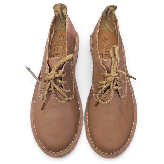 Tan Lace Up Veldskoen | Genuine Leather
