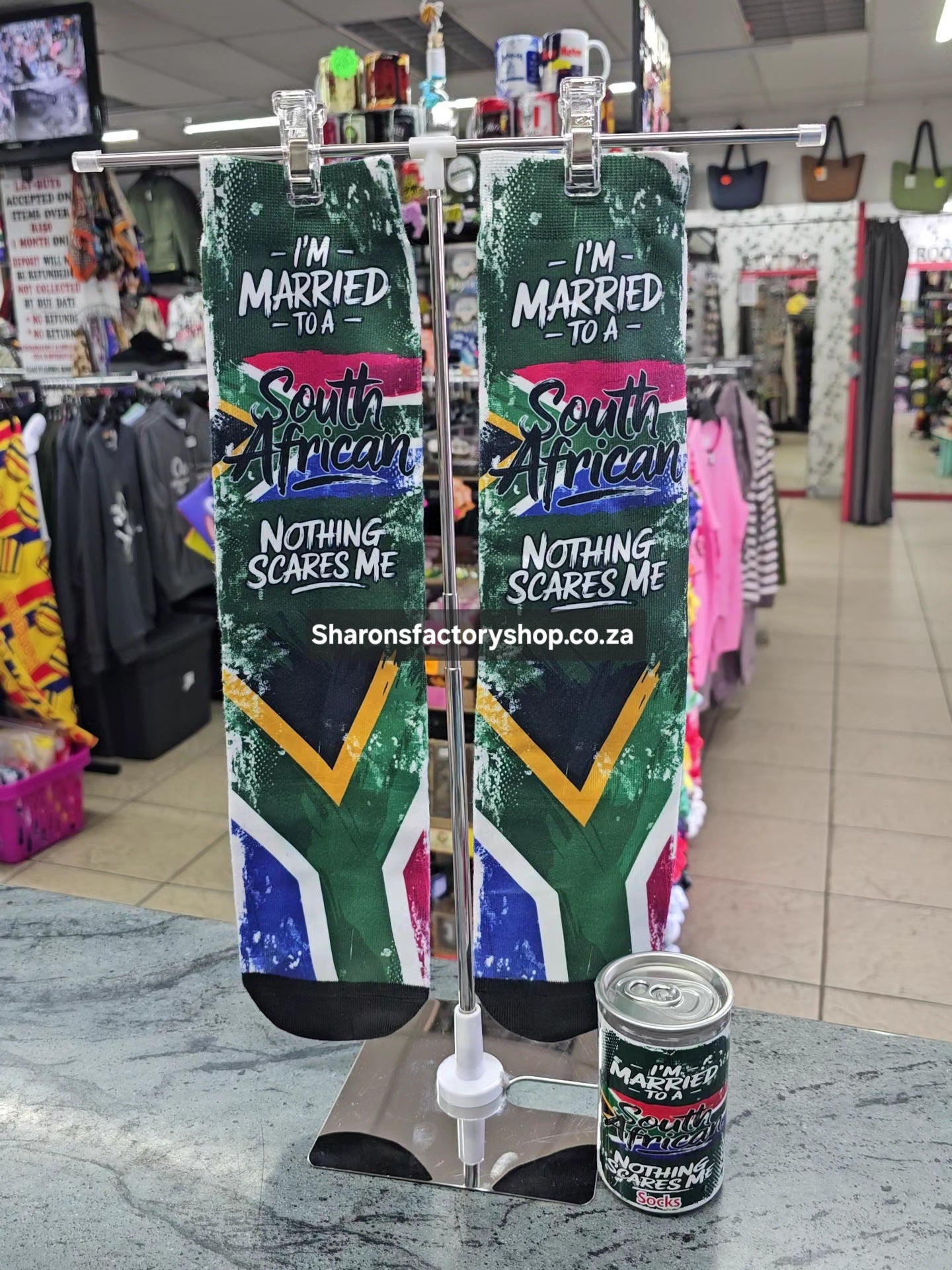 Cheeky Adult Sublimation Can Socks