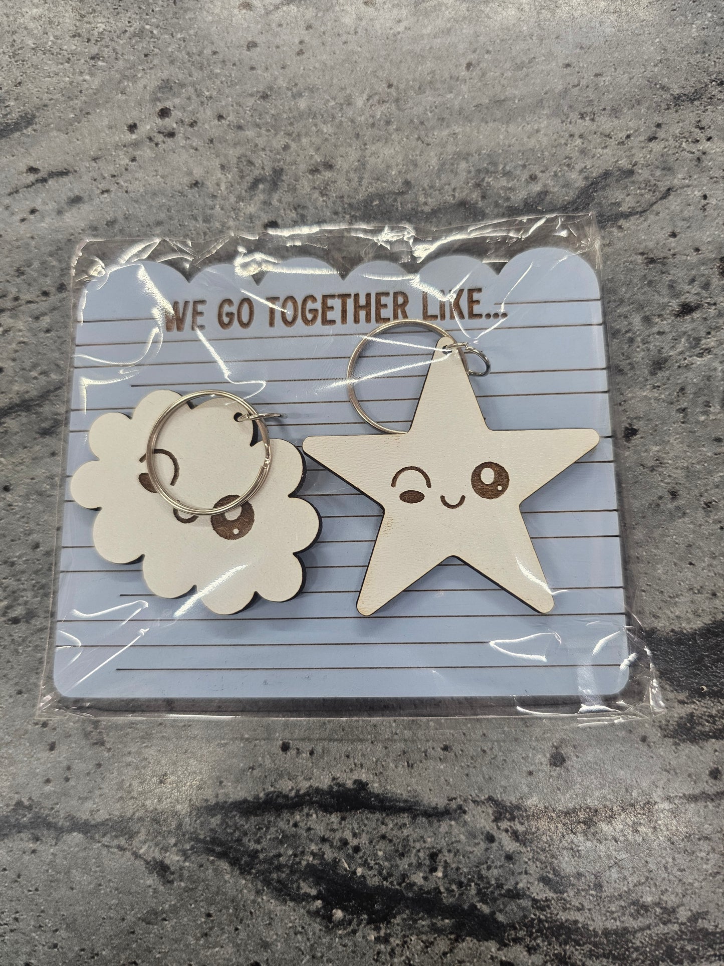 We Go Together Keyrings