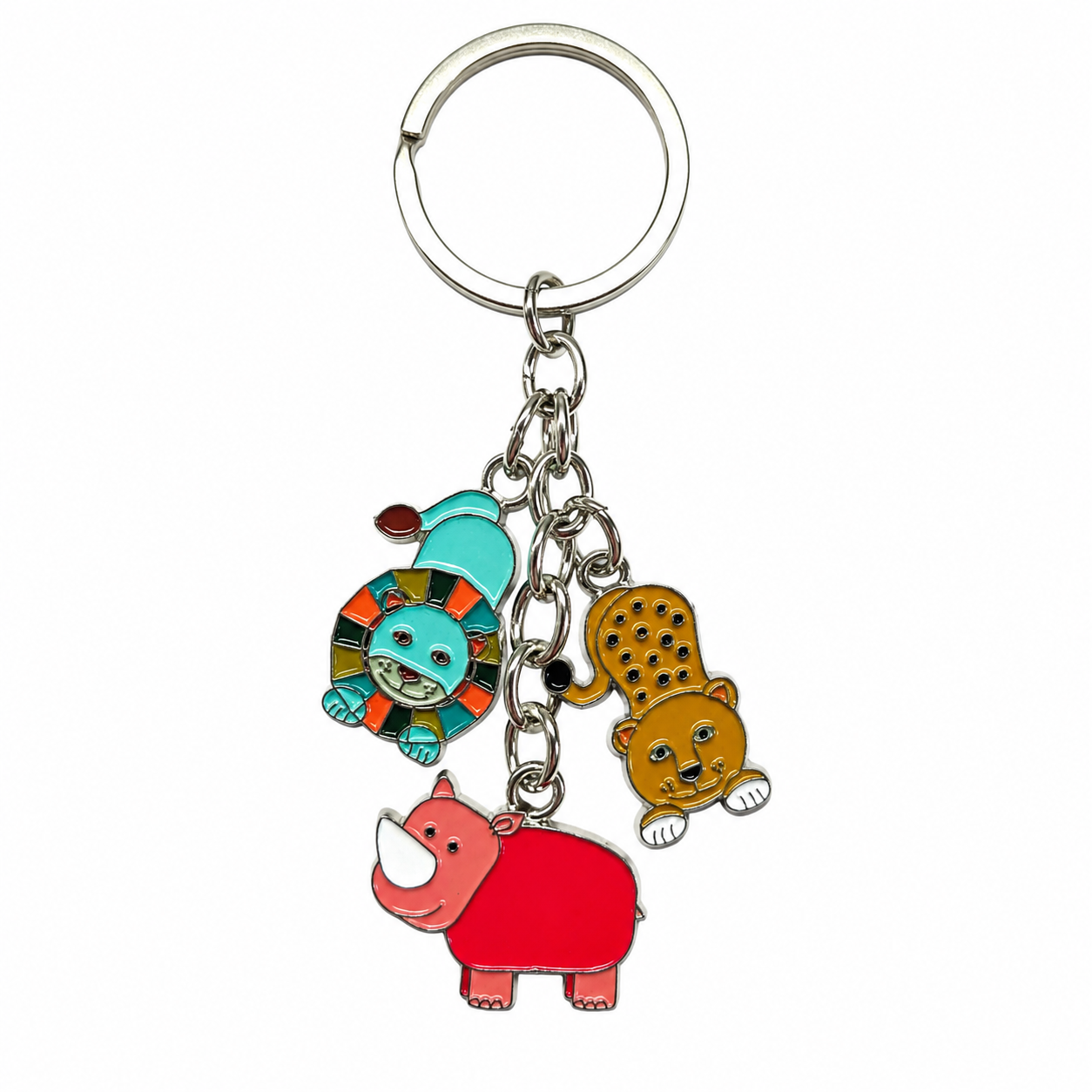 3 Charm Safari Keyring