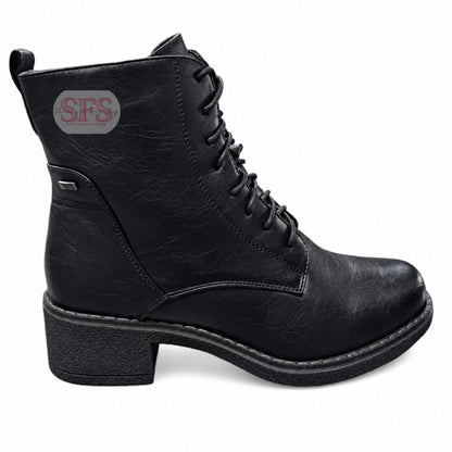 663-1 Fashion Short Black Boot