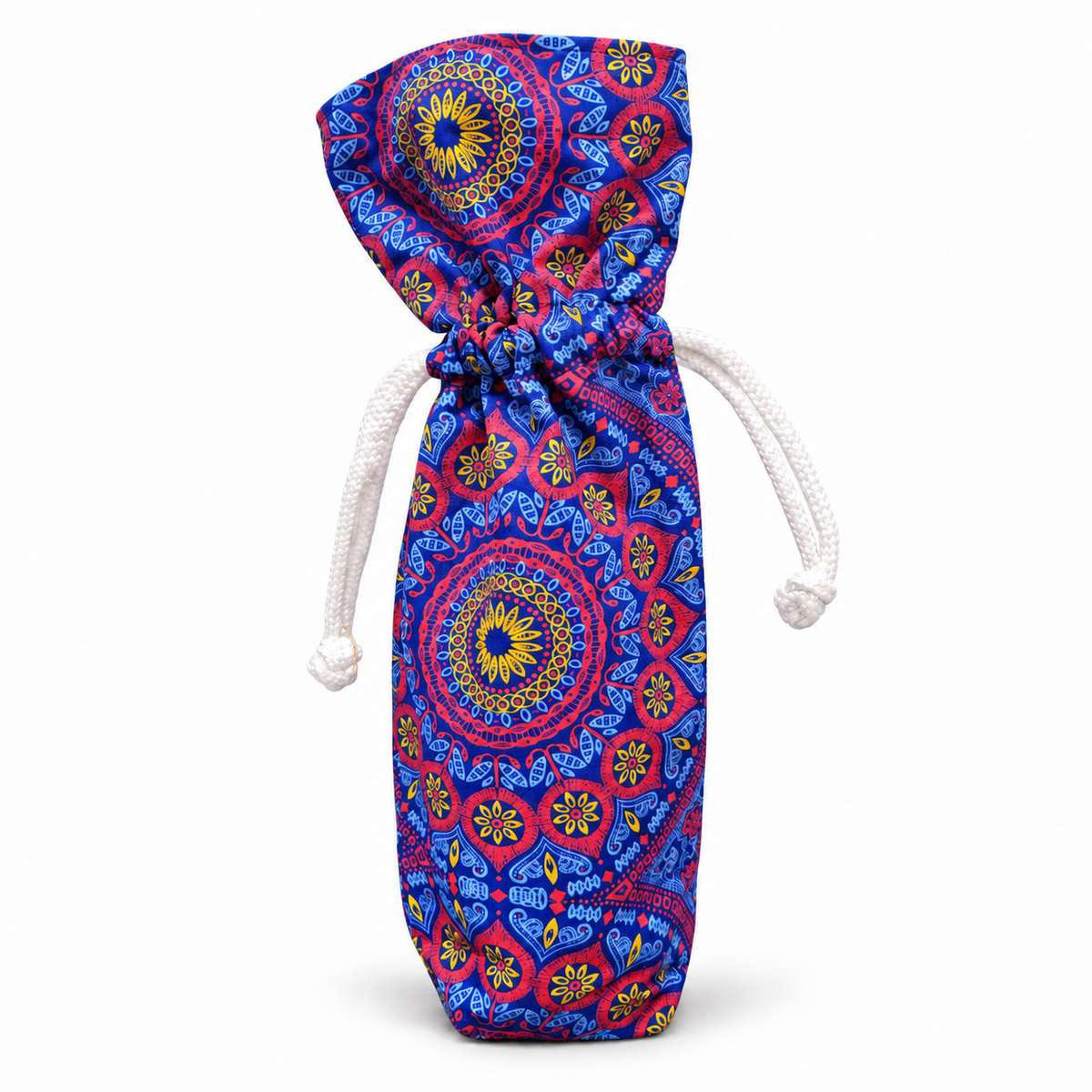 Shweshwe Wine Bottle Cover