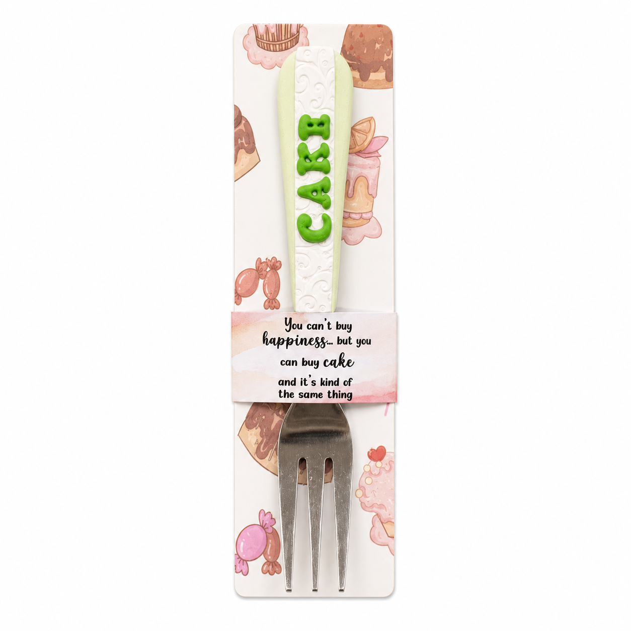 Polymer Clay Cake Fork