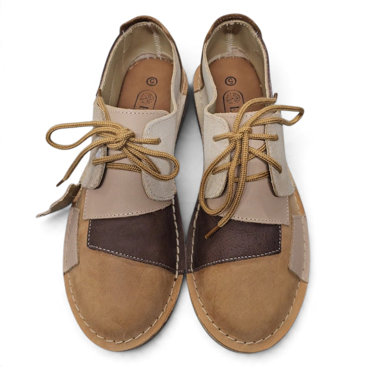 Tan Frankie Lace Up Veldskoen | Genuine Leather