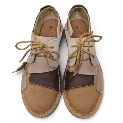 Tan Frankie Lace Up Veldskoen | Genuine Leather