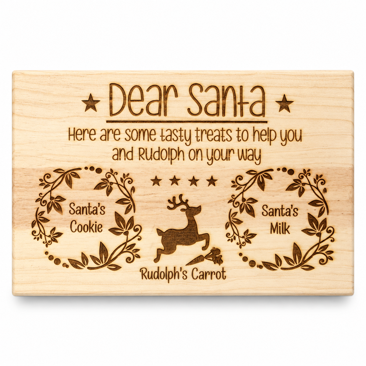 Dear Santa Christmas Eve Treat Board