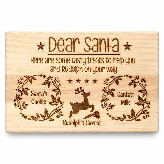 Dear Santa Christmas Eve Treat Board