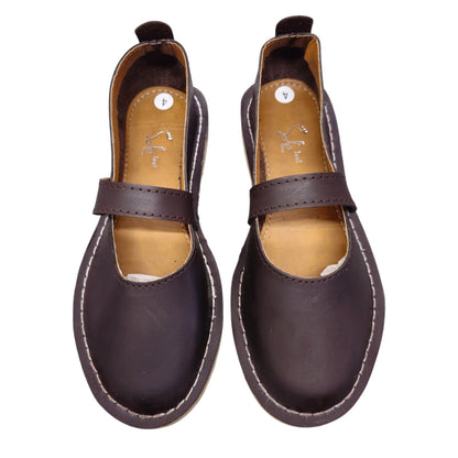 Burnt Chocolate Vellie Pumps