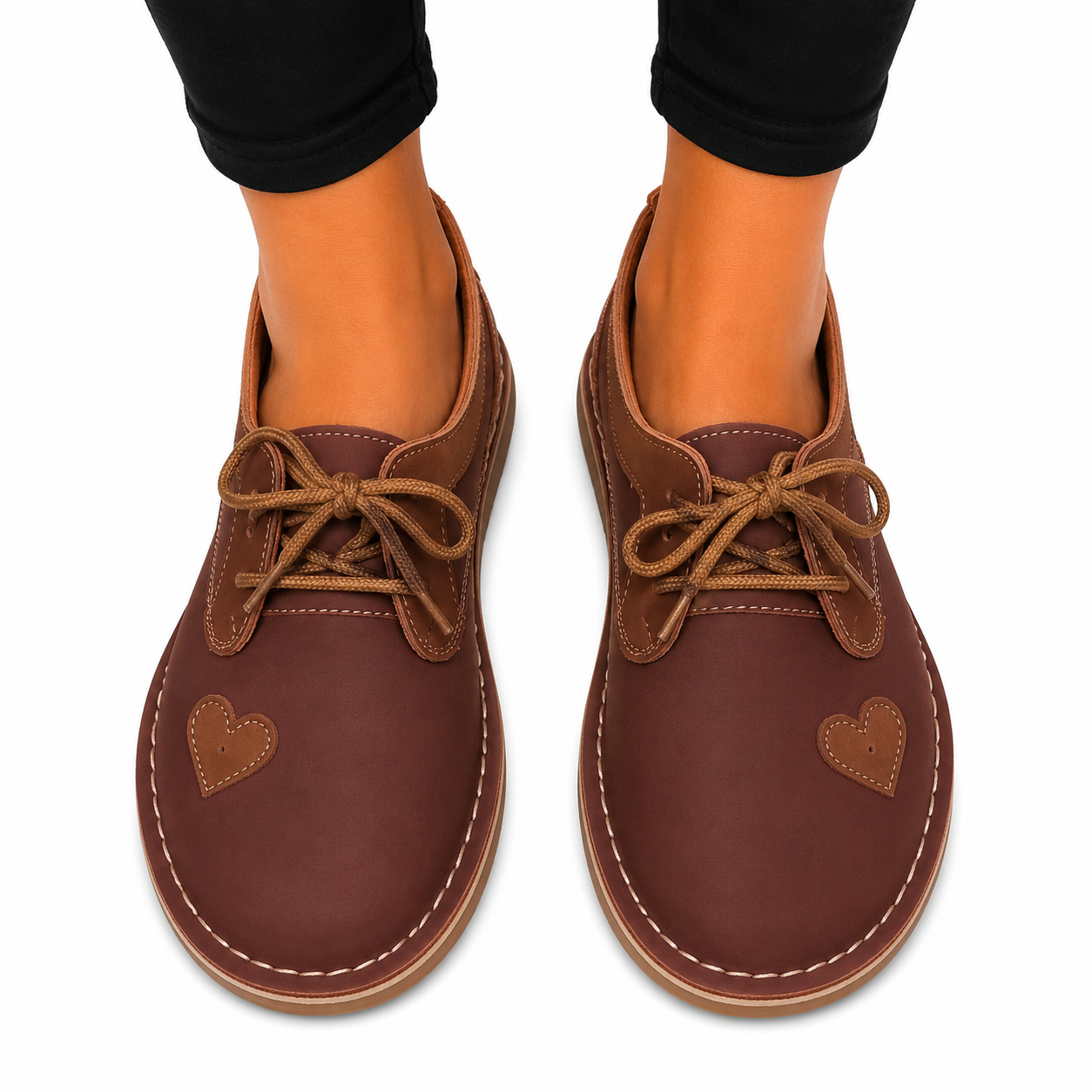 Coming Soon - Cognac & Tan Heart Vellies
