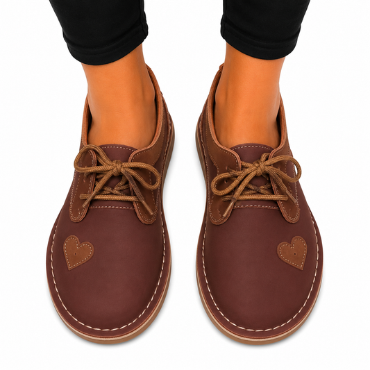 Coming Soon - Cognac & Tan Heart Vellies