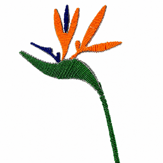 Beaded Strelitzia