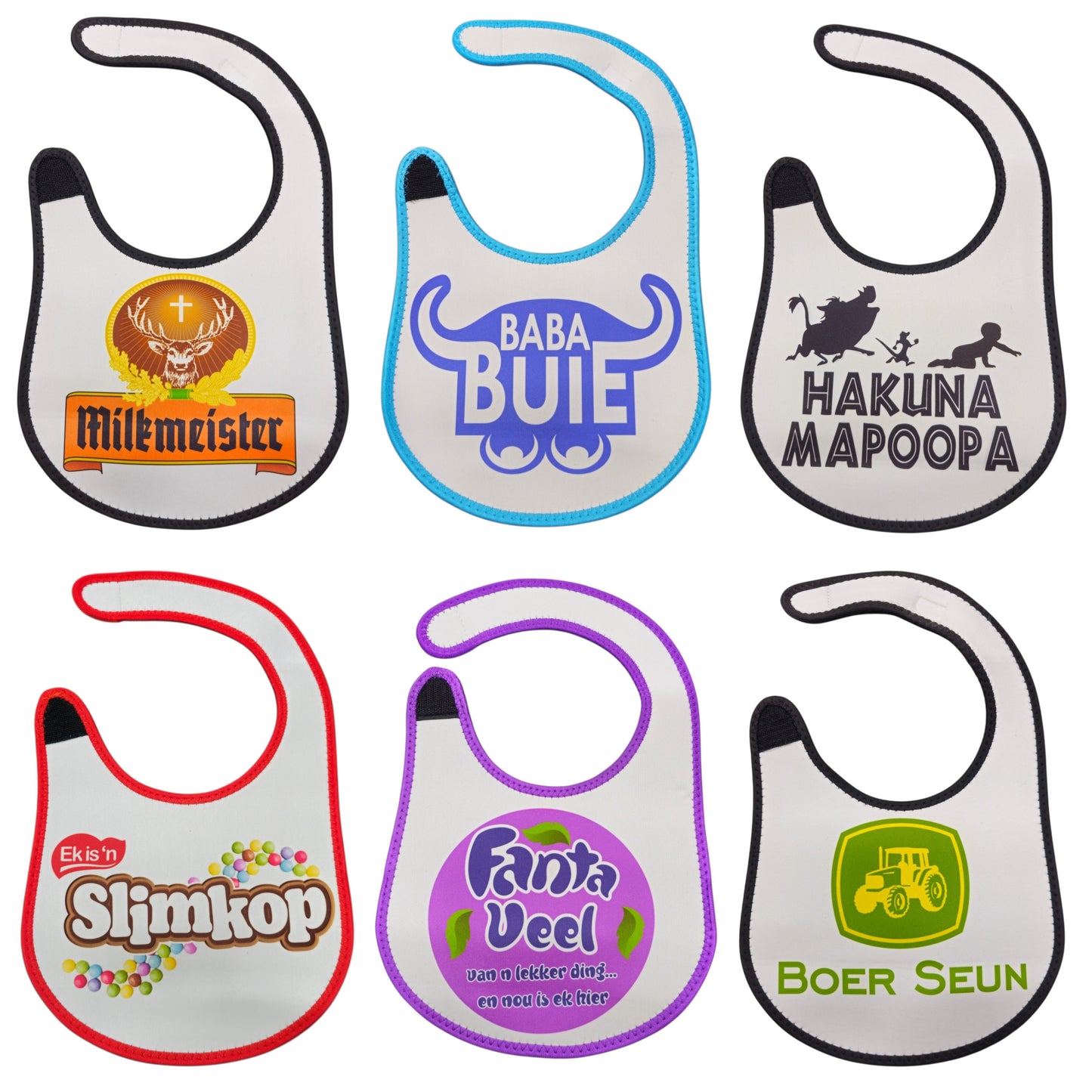 Parody South African Baby Bibs
