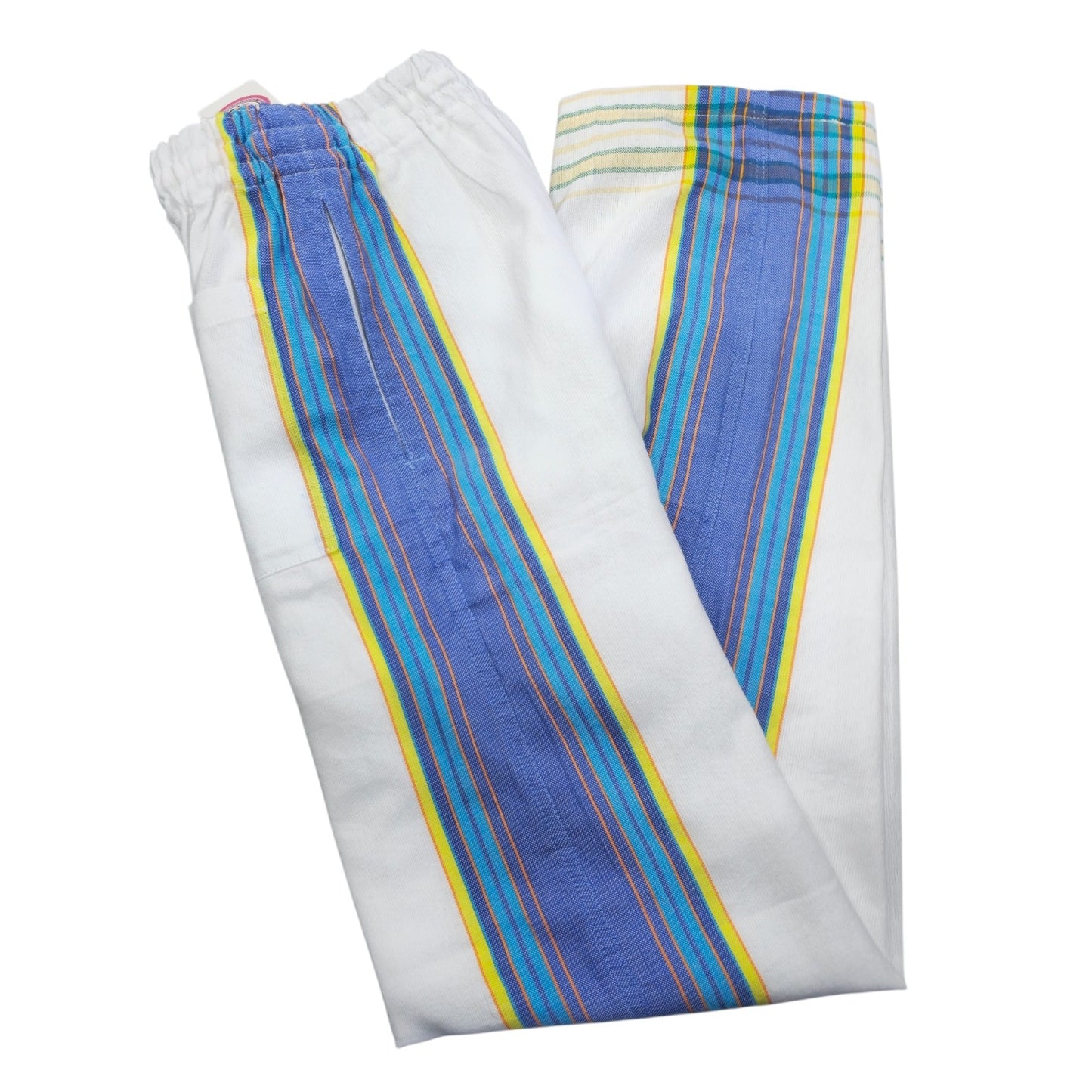 White & Blue Kikoy Unisex Pants