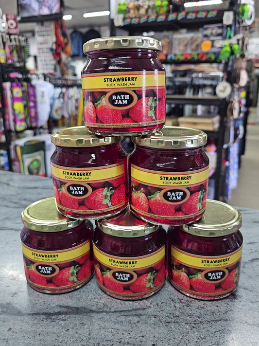 Mzansi Strawberry Bath Jam 250ml