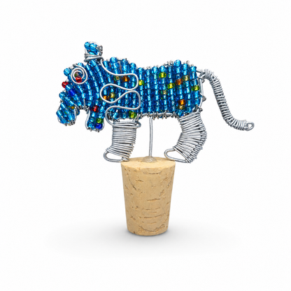 2D Safari Bead Wine Stoppers