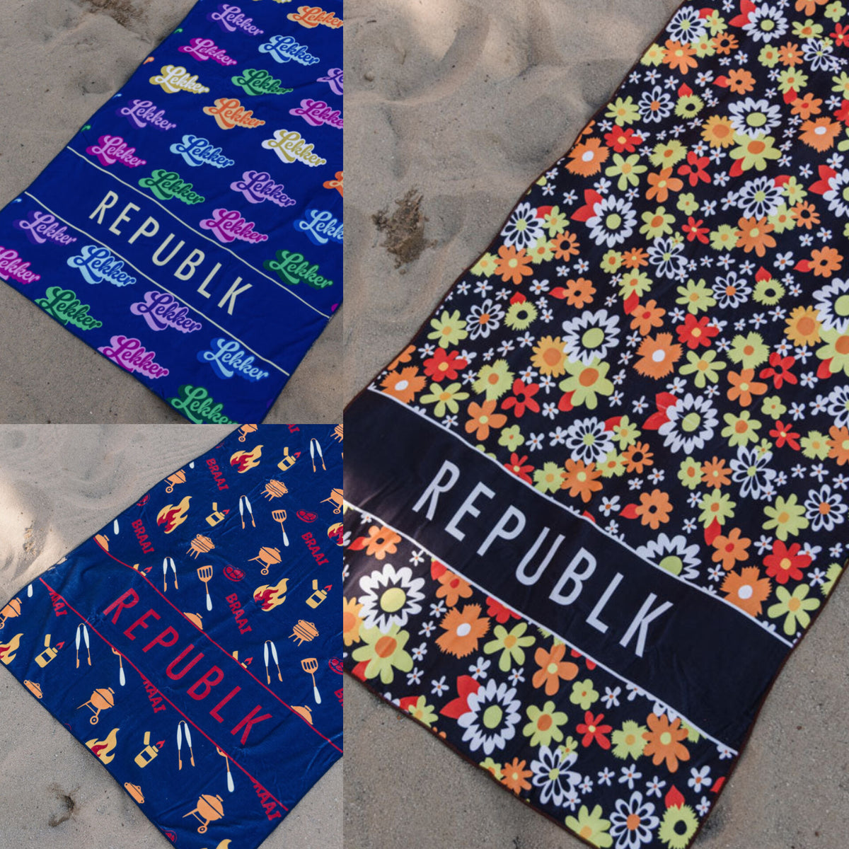 Republk Beach Towels - Sharon's Factory Shop