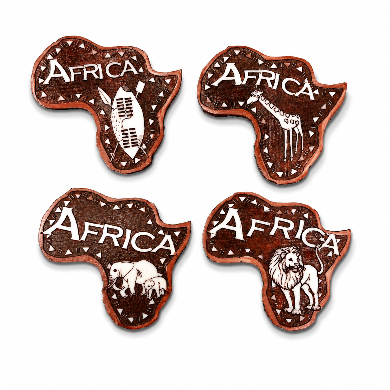 Africa Resin Magnet