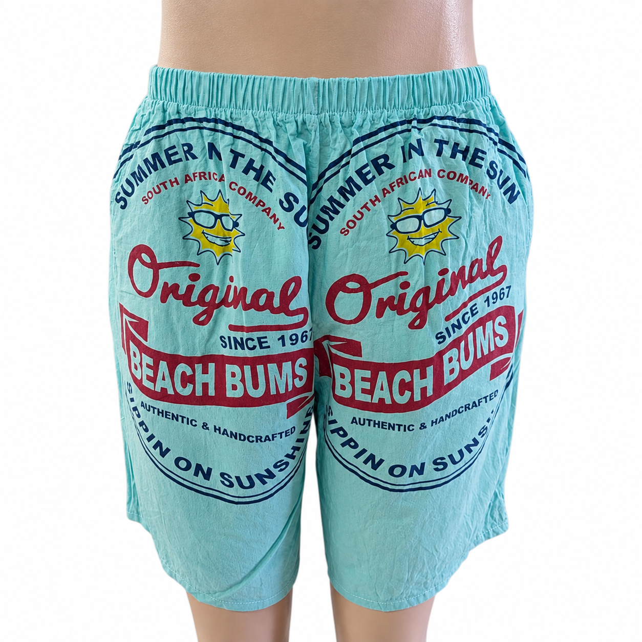 Aqua Green Beach  Bums Baggies