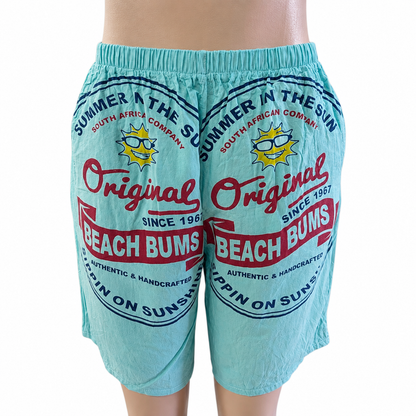 Aqua Green Beach  Bums Baggies