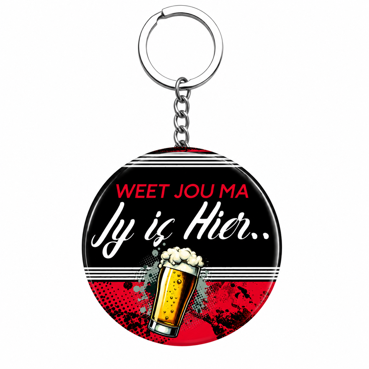 Parody Bottle Opener Keyrings