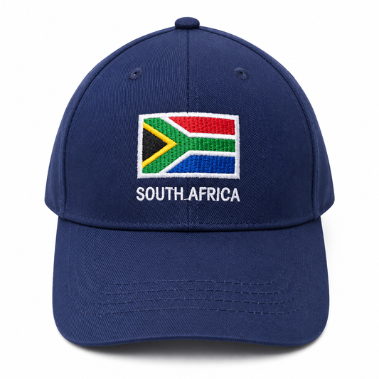 Navy South African Flag Cap