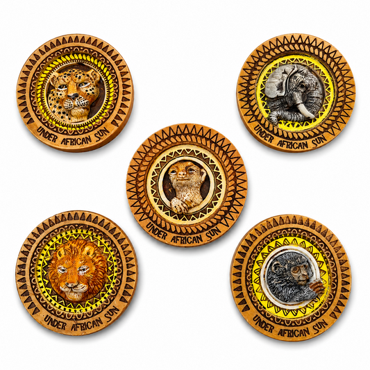 3D Under The Sun Safari Magnets