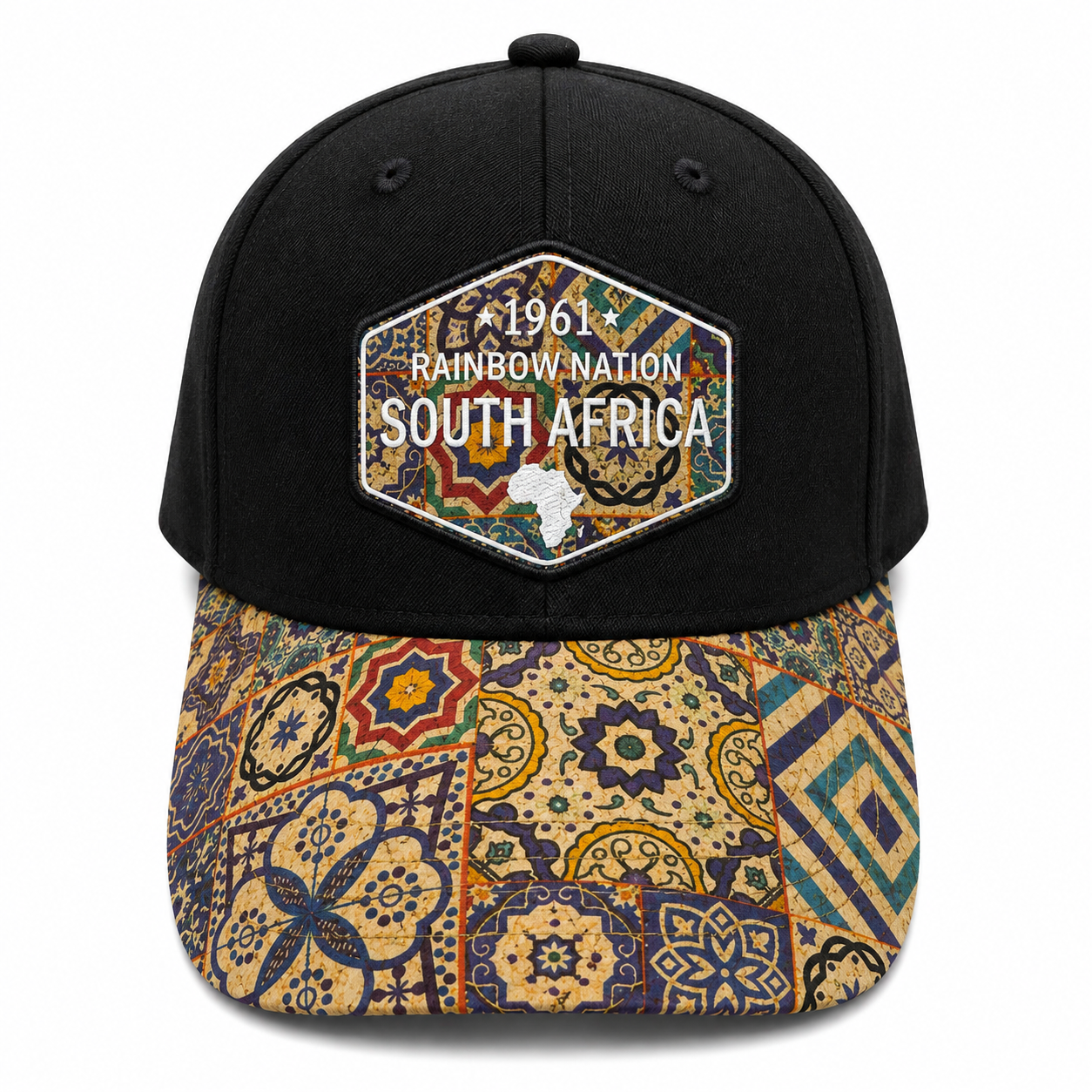 Adult South Africa Rainbow Nation Cork Cap