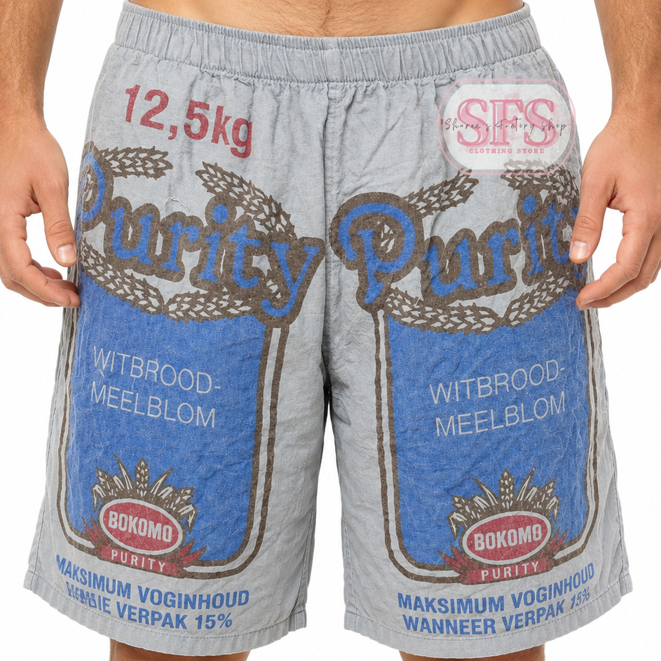 Grey Unisex Flourbag Baggies | Meelbroeke