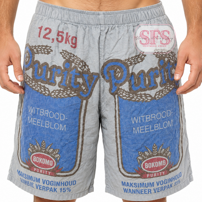 Grey Unisex Flourbag Baggies | Meelbroeke