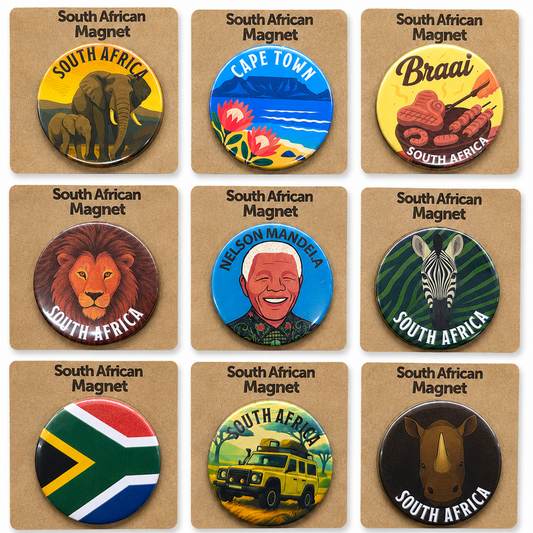 South African Safari Magnets