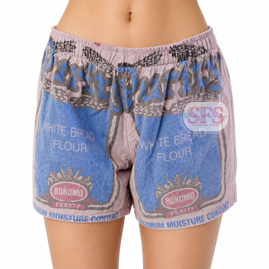 Flourbag Supa Shorts Peach