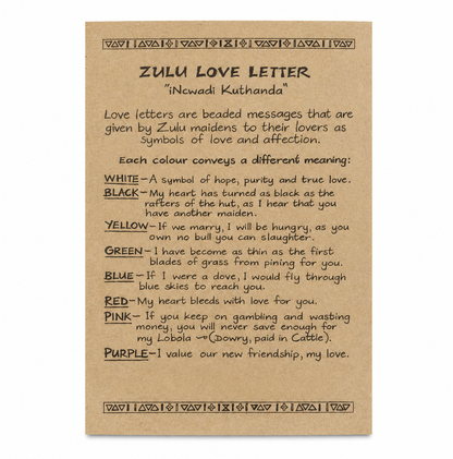 Zulu Love Letter Pin Gift Card