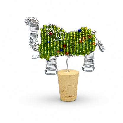 2D Safari Bead Wine Stoppers