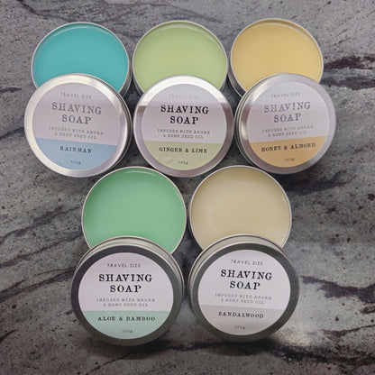 Shaving Soap Tin 100g - Sharon's Factory Shop