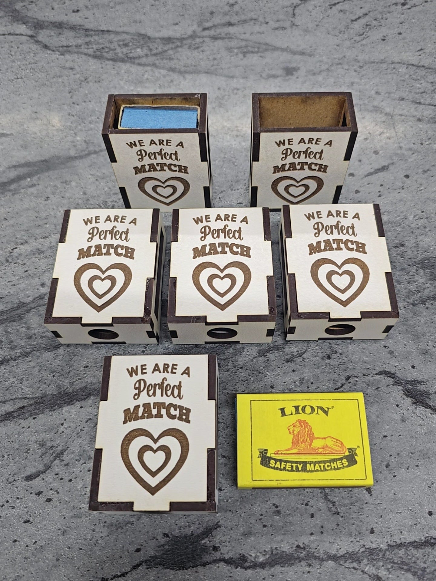 Magnetic Matches Holder