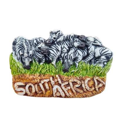 Resin South African Wildlife Magnets