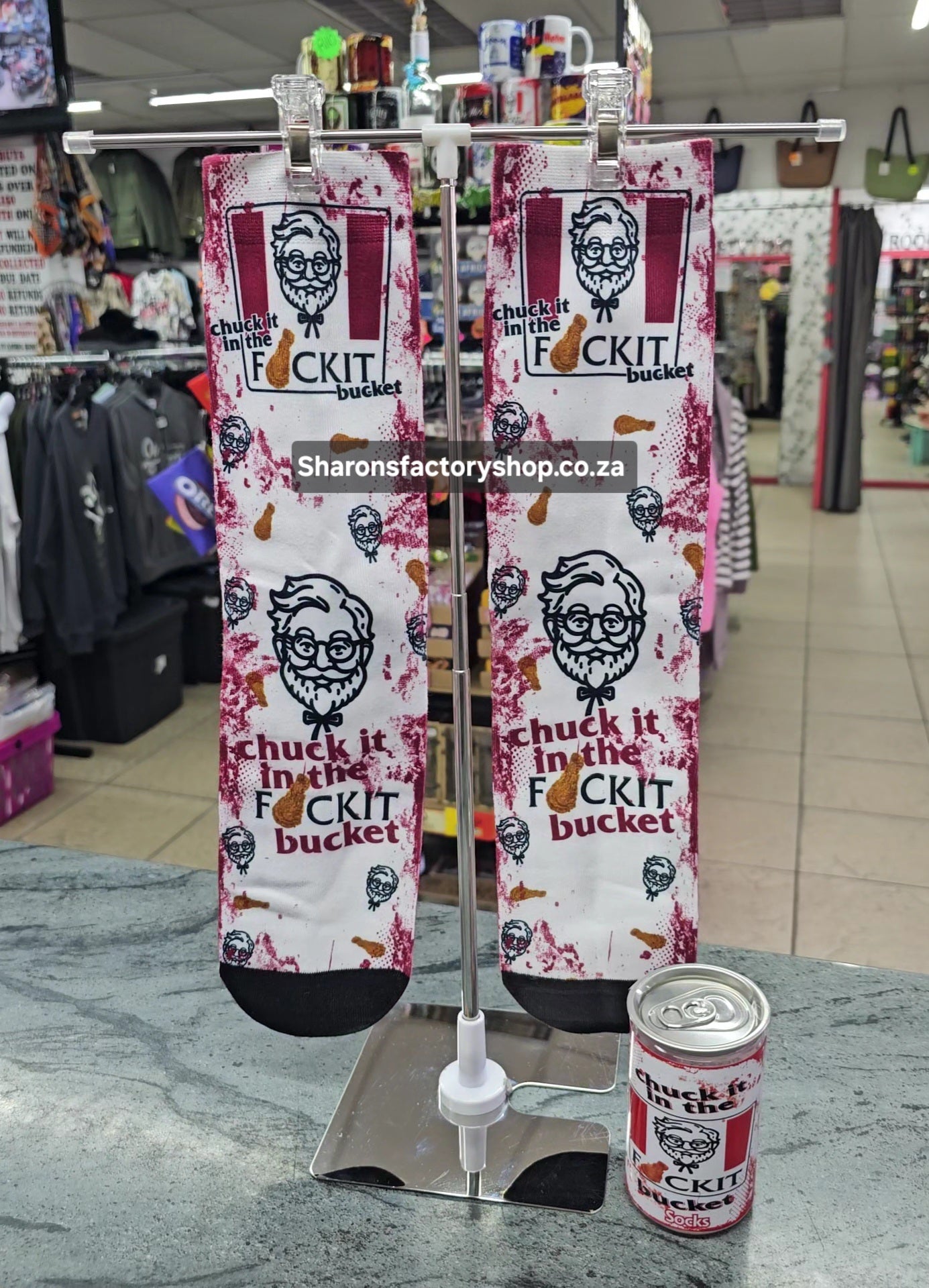Cheeky Adult Sublimation Can Socks