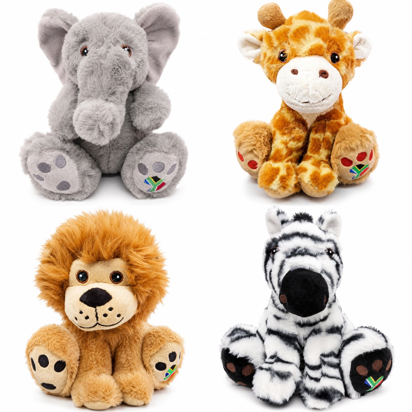 Plush Safari Teddies