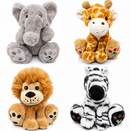 Plush Safari Teddies