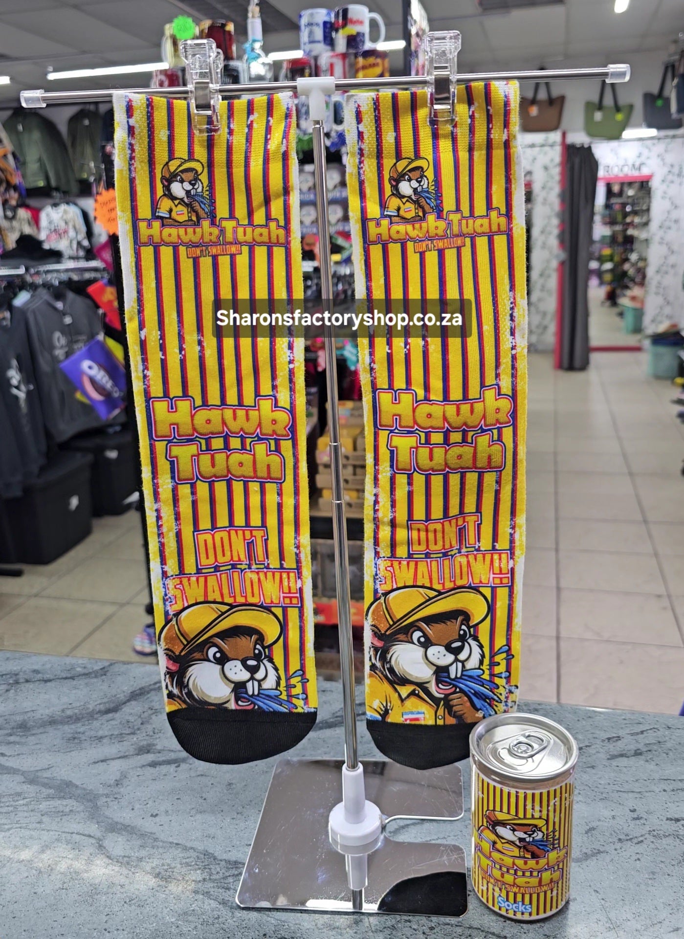 Cheeky Adult Sublimation Can Socks