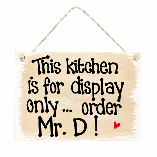 Display KItchen Sign