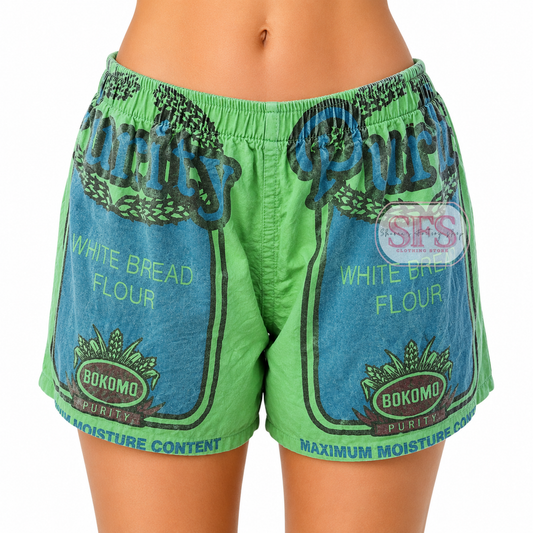 Flourbag Supa Shorts Teal