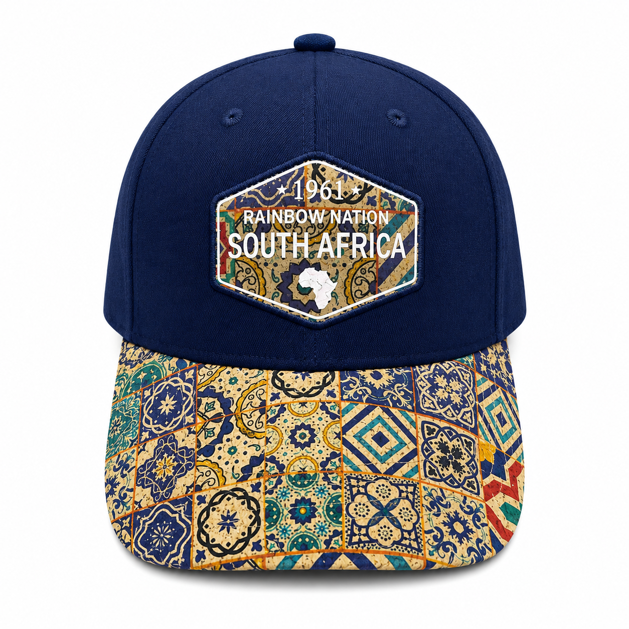 Adult South Africa Rainbow Nation Cork Cap