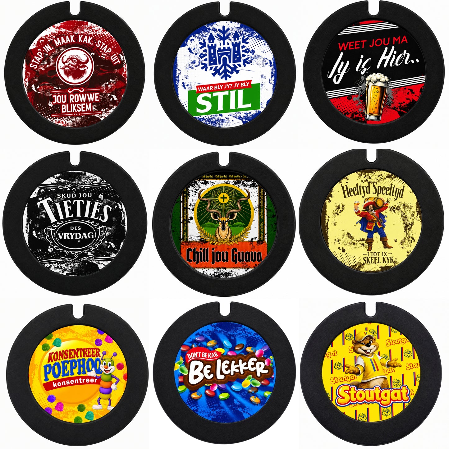 Parody License Disk Holders