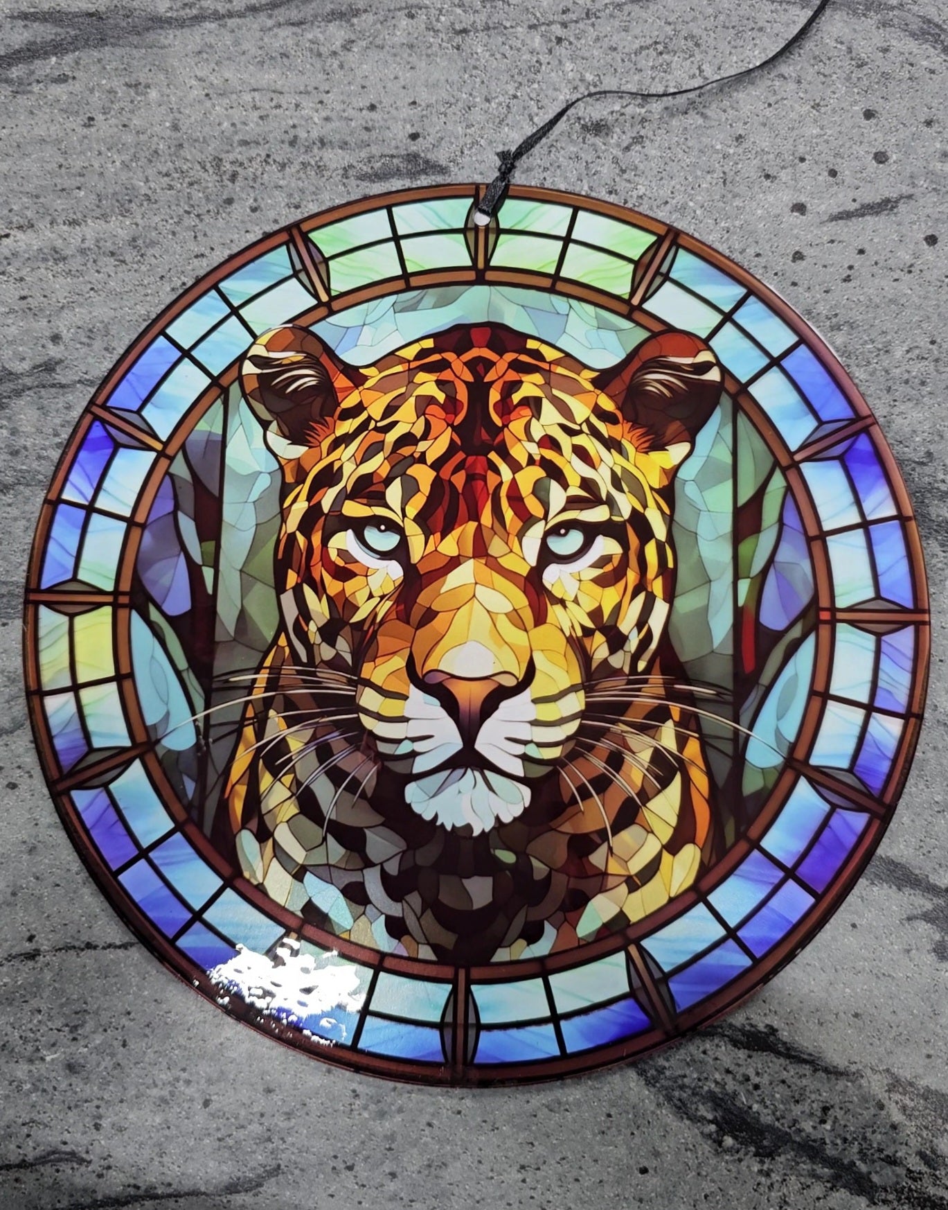 Faux Stained Glass Suncatchers