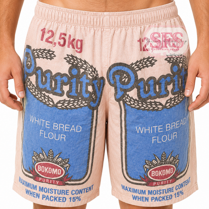 Peach Unisex Flourbag Baggies | Meelbroeke