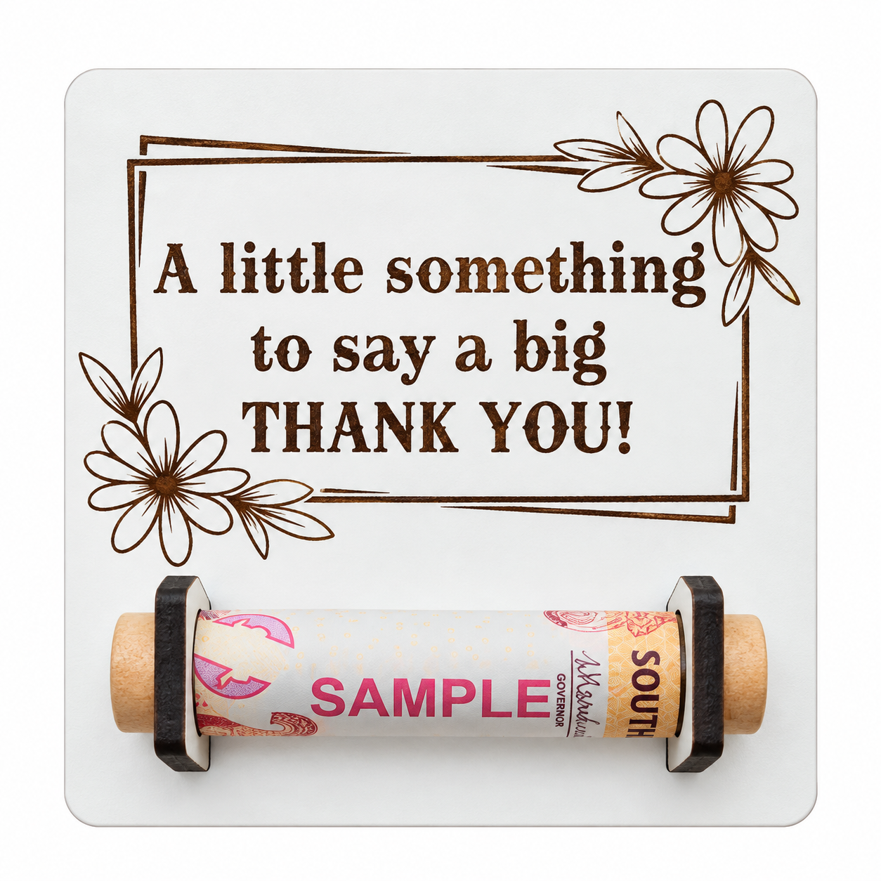 Laser-Cut Reusable Gift Cards