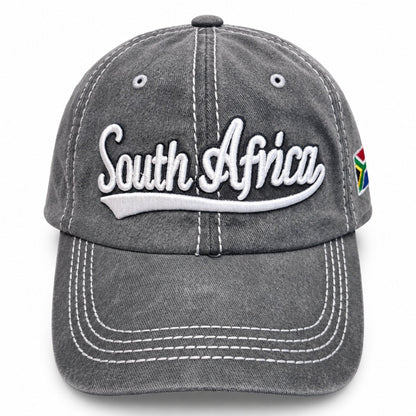 Washed South Africa Adult Cap